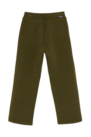 pantalone in viscosa verde PALM ANGELS KIDS | PBCH017F25FLE0015603